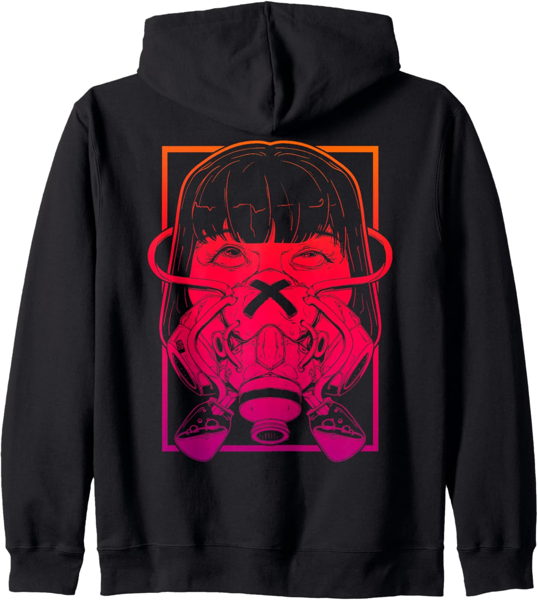 Grunge Cyber Edgy Punk | Goth Vaporwave Aesthetic E-Girl Kapuzenjacke