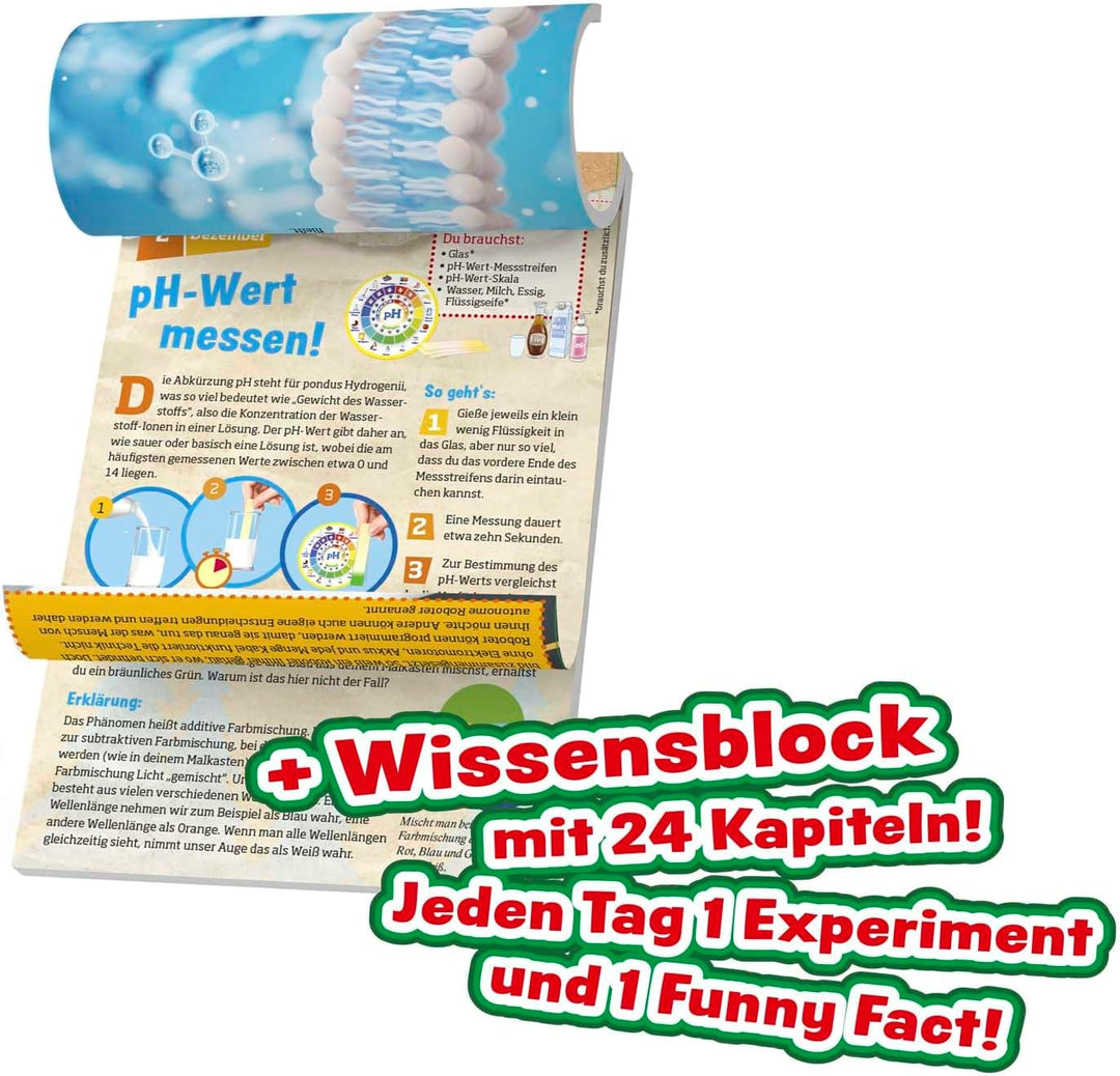 CRAZE was IST was Wissenschaft Adventskalender – Spielzeug-Adventskalender mit Experimenten für Kind