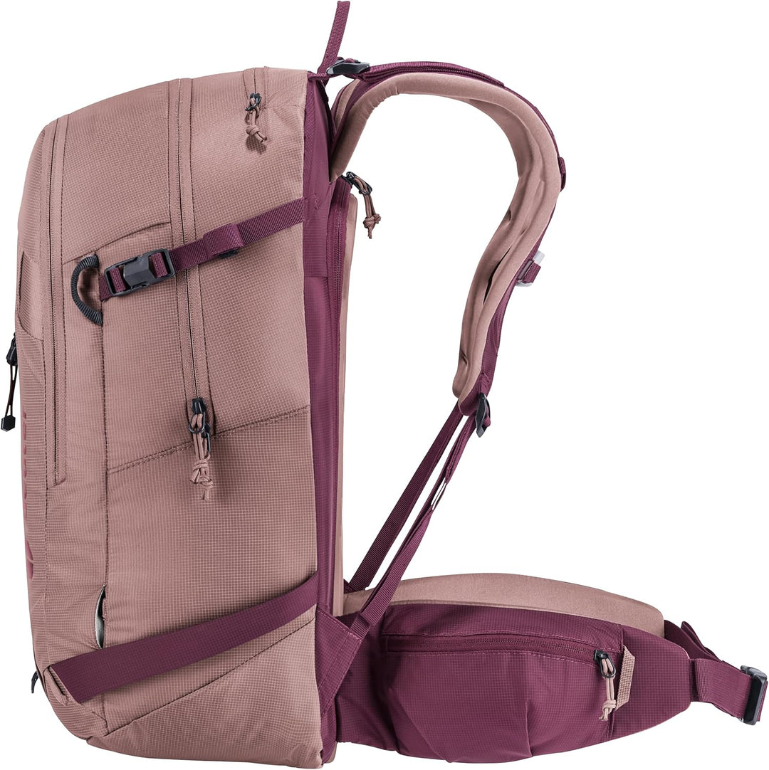 deuter Freerider 28 SL leichter Skirucksack für Damen Ashrose-cassis, Ashrose-cassis