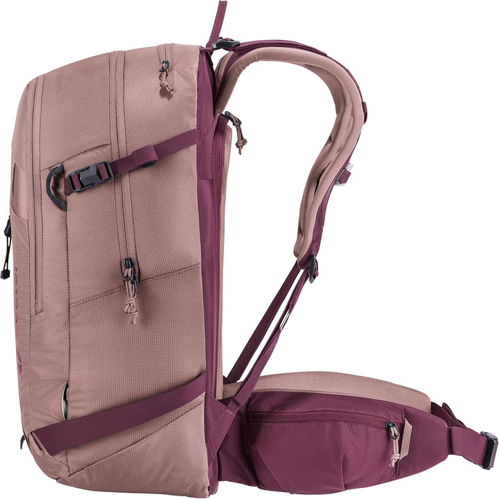 deuter Freerider 28 SL leichter Skirucksack für Damen Ashrose-cassis, Ashrose-cassis