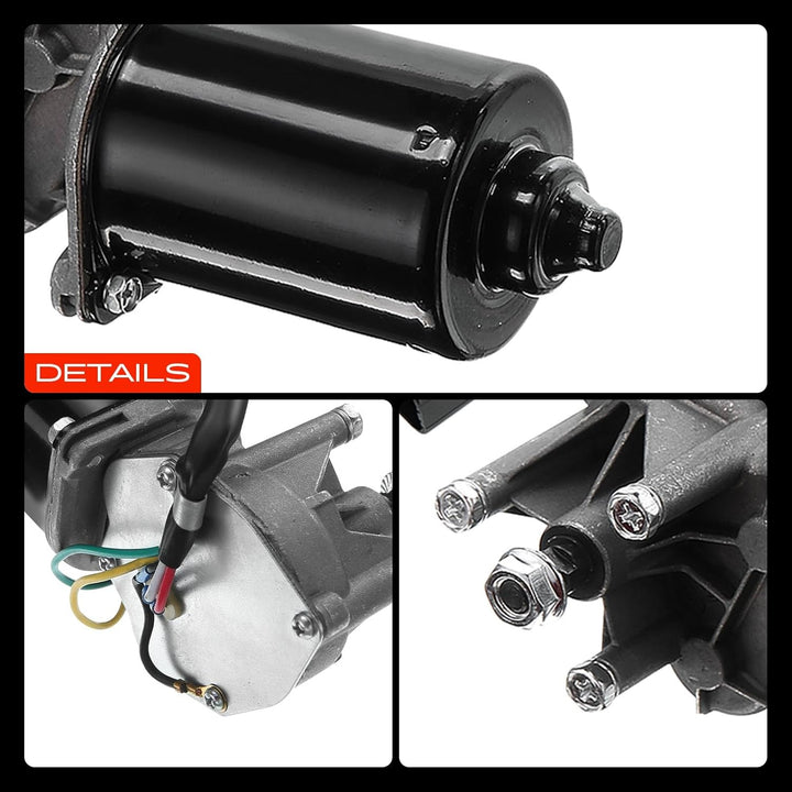Frankberg 1x Wischermotor Scheibenwischermotor 12V 5-Polig Vorne Links oder Rechts Kompatibel mit Wr