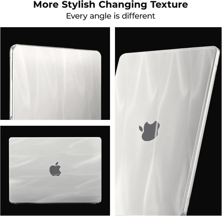 EooCoo Kompatibel mit MacBook Air 13 Zoll Hülle M5 M4 M3 M2 Case 2026 2025-2022 für Mac Book Air 13,