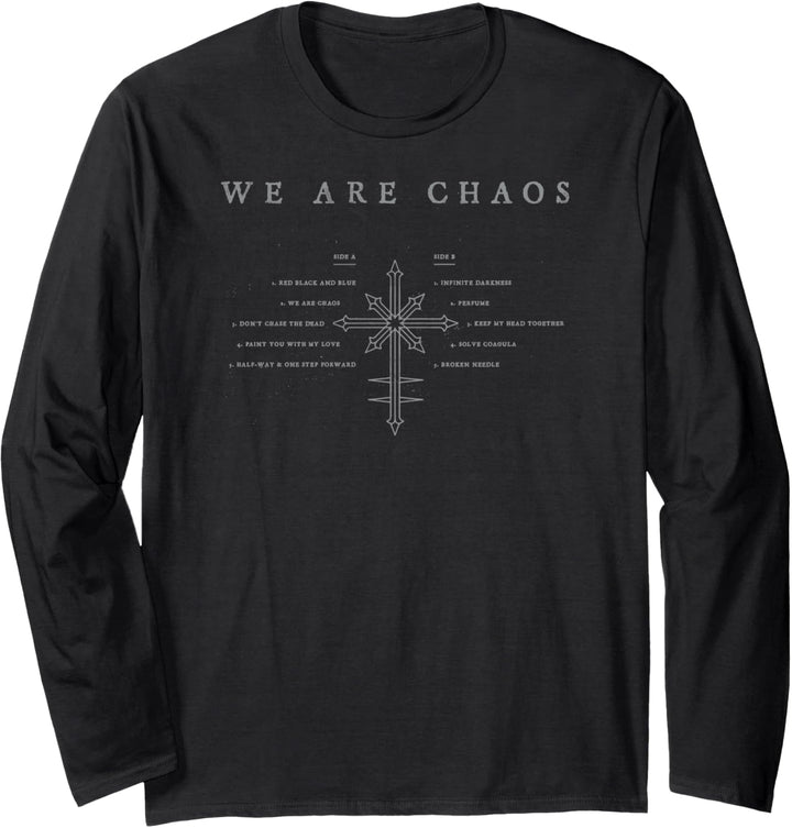 Marilyn Manson – We Are Chaos Tracklist Langarmshirt