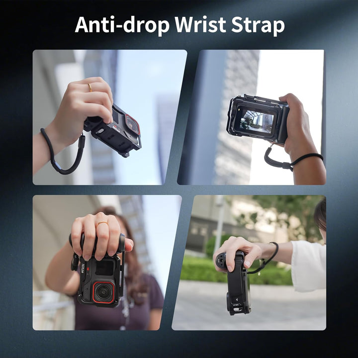 Nitze Xplorer Grip Kit für Insta360 Ace Pro 2/Ace Pro/Ace, Strassenfotografie Griff Kit mit Ace Pro