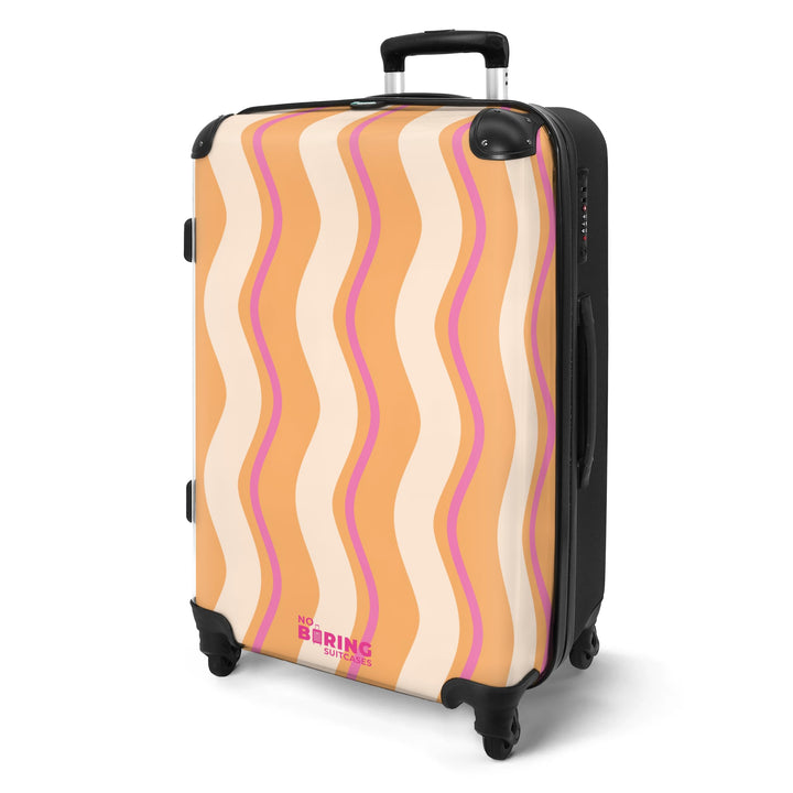 Koffer Mittelgross 67x43x25 cm Hartschalenkoffer L Trolley Rollkoffer 4 Rollen Leicht Hartschale Mit
