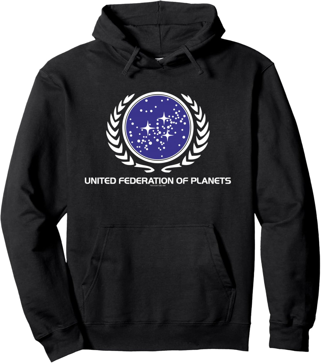 Star Trek United Federation Logo Pullover Hoodie
