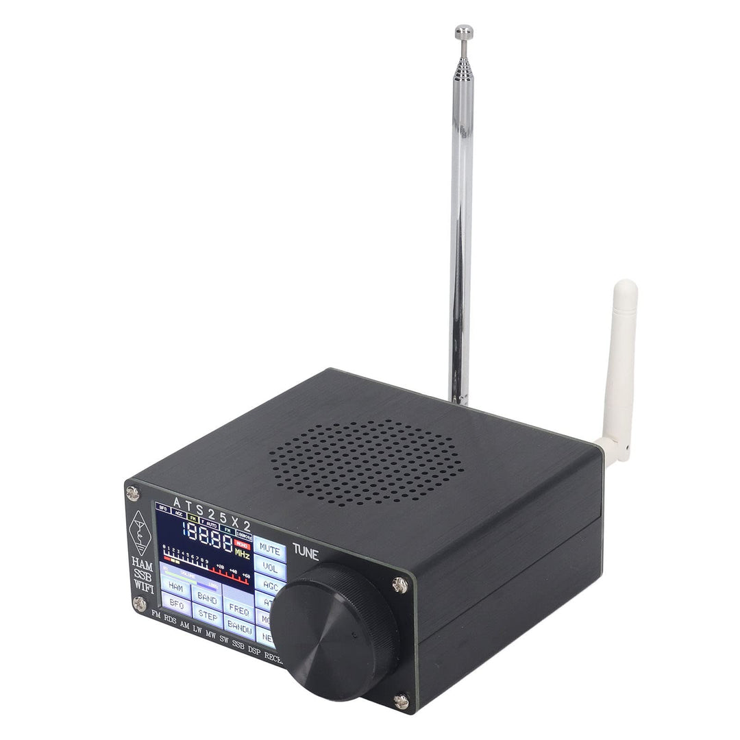 ATS25X2 Vollband Funkempfänger DSP Kurzwellenfrequenz Funkempfänger Scanner mit Spektrumsabtastung