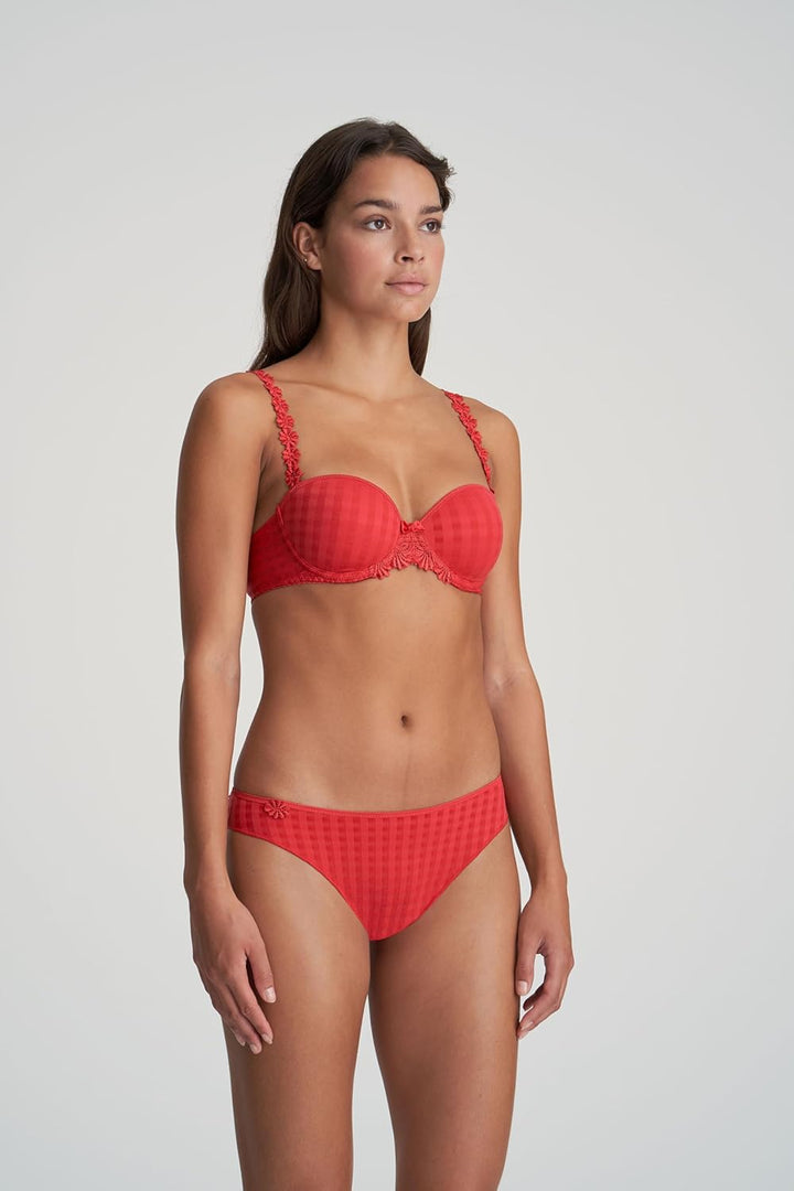 Marie Jo Avero Unterlegter BH Trägerlos 70C Scarlet, 70C Scarlet