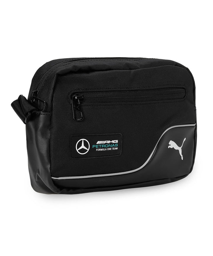 PUMA Herren Mercedes-AMG Petronas Motorsport Umhängetasche Schwarz Einheitsgrösse, Schwarz Einheitsg