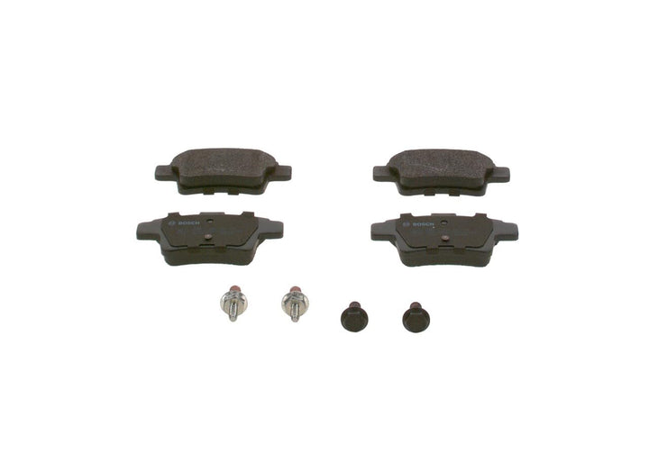 Bosch BP1110 Bremsbeläge - Hinterachse - ECE-R90 Zertifizierung - vier Bremsbeläge pro Set