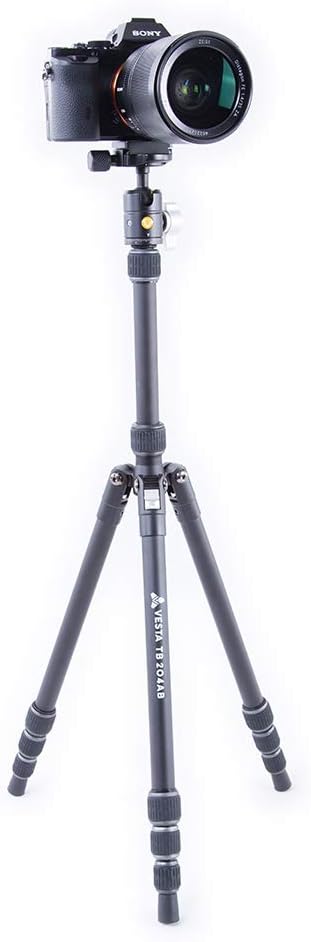 Vanguard Vesta TB 204AB Reisestativ, Schwarz, VESTA TB 204AB