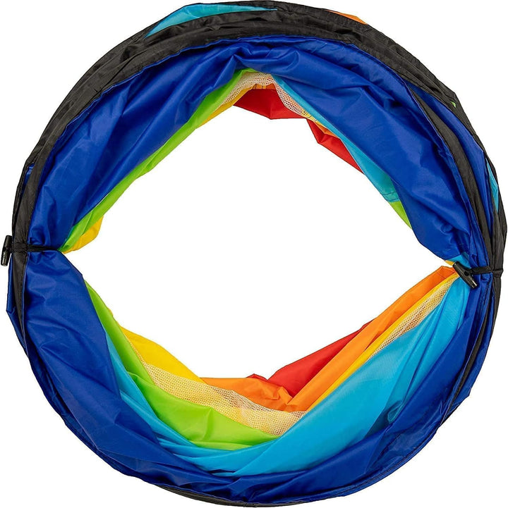 NUBUNI Tunnel XL 180 cm. : Tunnel Kinder : Kriechtunnel : Krabbeltunnel für Kinder : Spieltunnel Kin