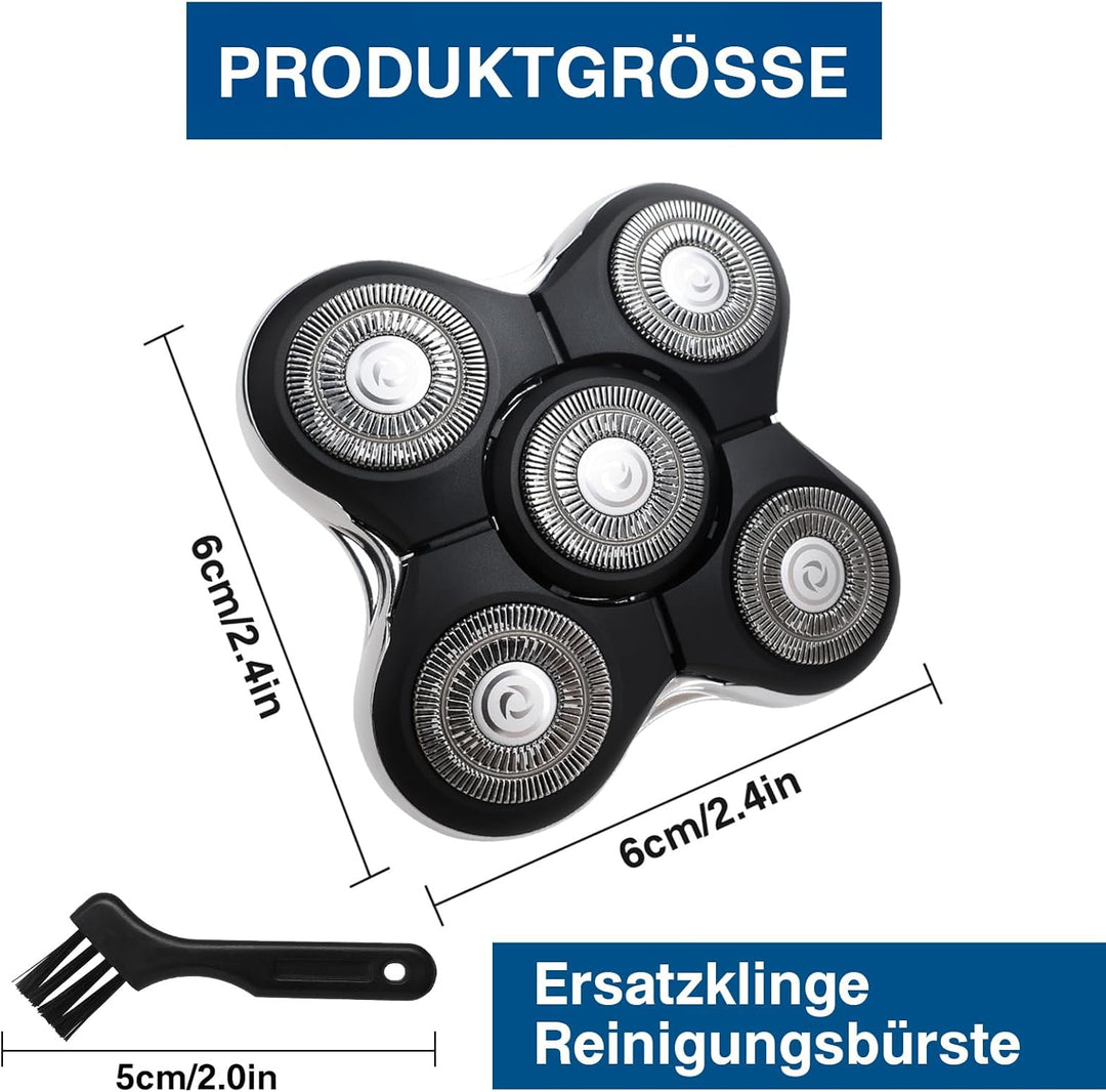 Ersatzköpfe für Remington Balder Pro Rasierer – passend für Modelle RX5/XR7000/XR1500/XR1501 – 5 Dua