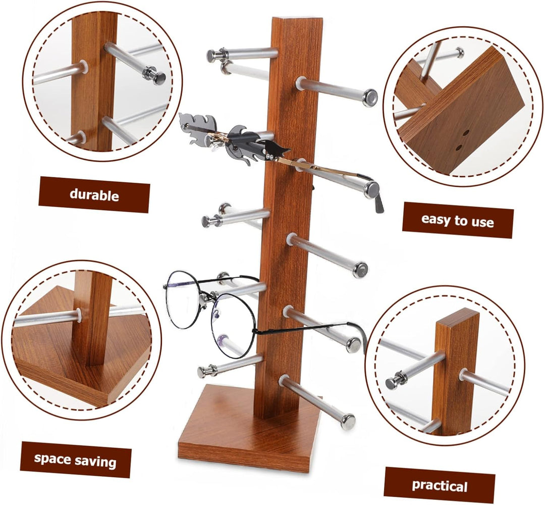FOMIYES Brillenständer Sonnenbrillen-Display Sonnenbrillen-Organizer Ständer Für Sonnenbrillen Brill