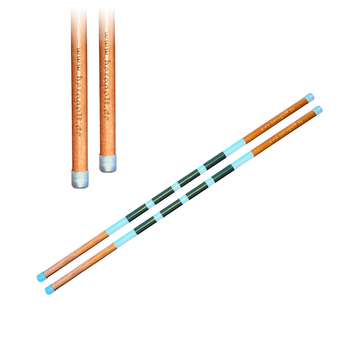 Hero Alignment Stick aus Holz - Der Moderne Ausrichtungstab das Training im Golf mini grün / weiss,
