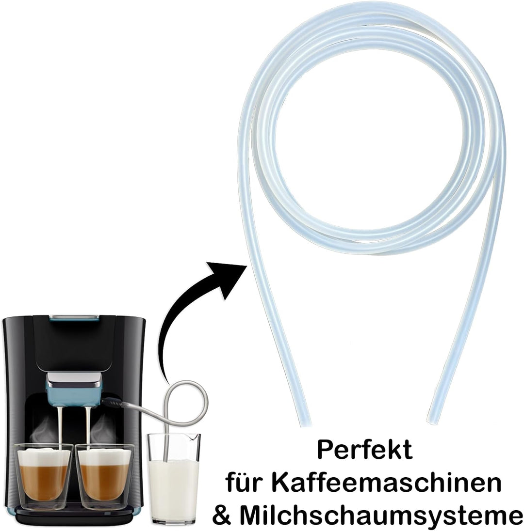 SiKoS Silikonschlauch in Lebensmittelqualität - flexibel - 12x18mm - Meterware 39. Innen-Aussen: 12m
