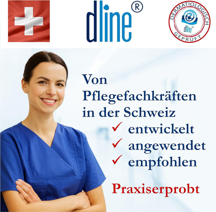 dline NCR-NutrientCream Fettcreme vom Pflegeprofi | 500ml Flasche | Feuchtigkeitscreme für trockene