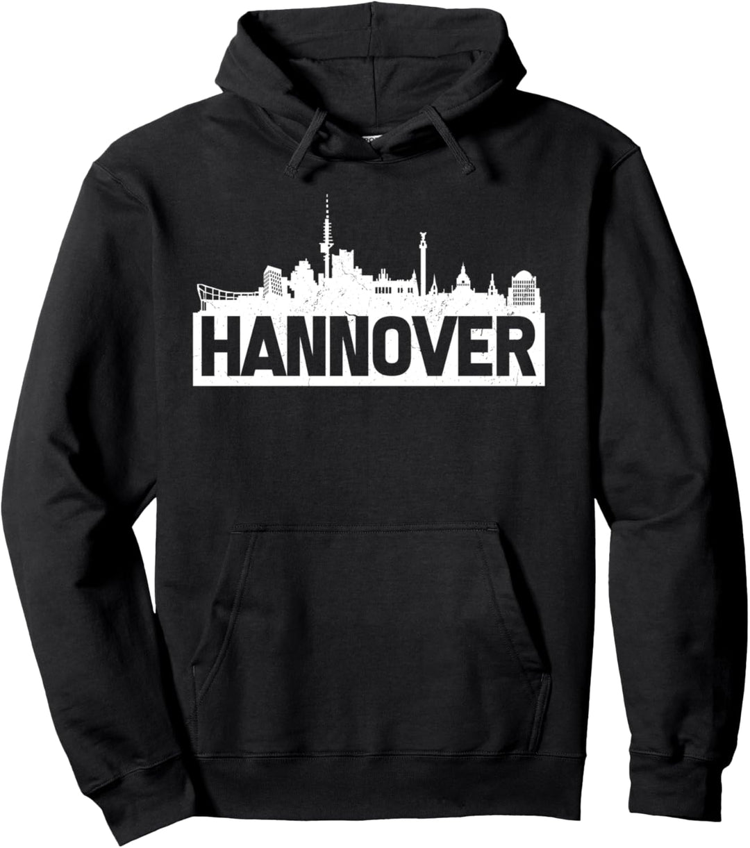 Hannover Skyline Stadt Pullover Hoodie