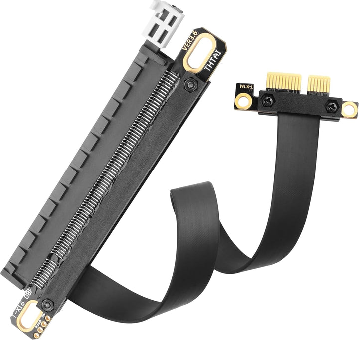 PCIE 3.0 Verlängerungskabel X1 auf X16 Extender Adapter PCI-Express 1X Stecker auf 16X Buchse für Gr