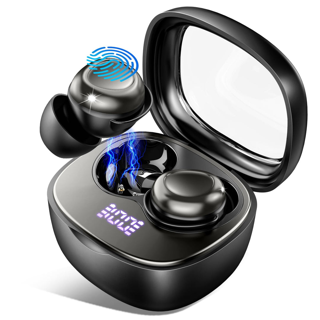 Schlafkopfhörer Bluetooth 5.4 Kopfhörer, 2026 Neue in Ear Mini Kopfhörer Kabellos mit 35 Stunden Akk