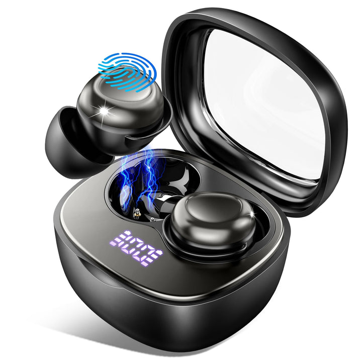 Schlafkopfhörer Bluetooth 5.4 Kopfhörer, 2026 Neue in Ear Mini Kopfhörer Kabellos mit 35 Stunden Akk