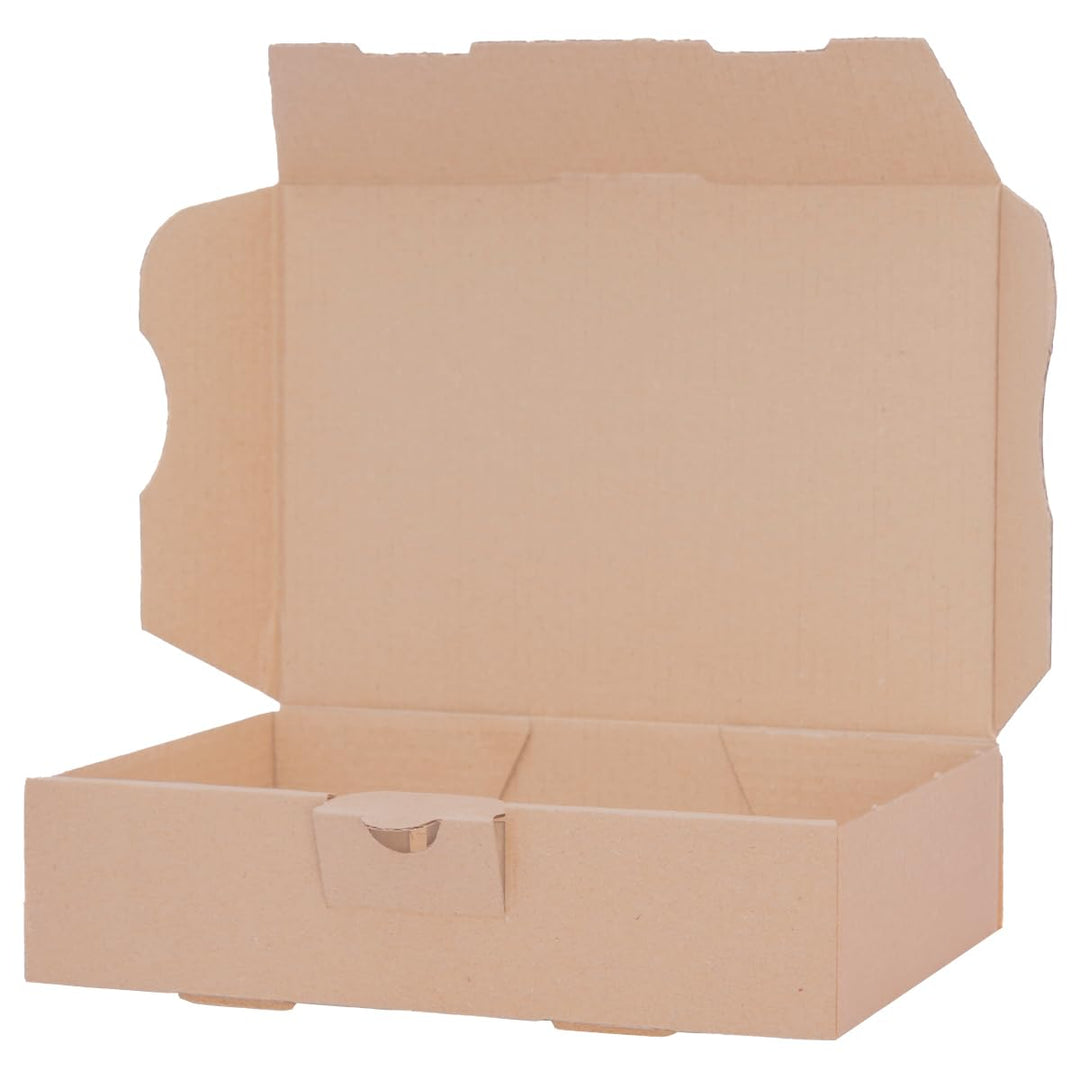500 Maxibriefkartons Versandkartons Faltschachtel Faltkarton Maxibrief 180 x 130 x 45 mm, Braun, MB-