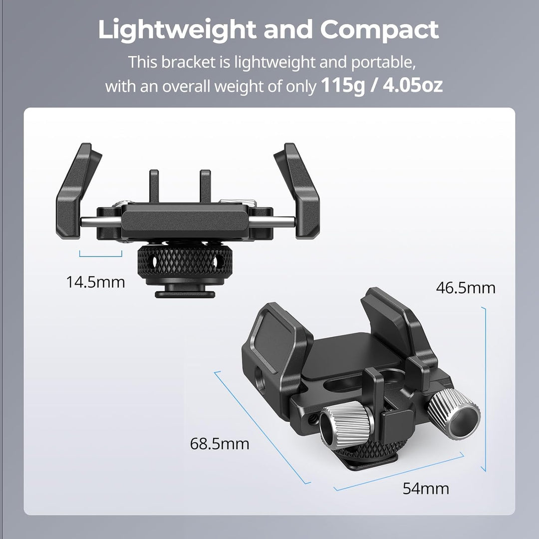 SMALLRIG SSD Mount Bracket SSD Holder für Samsung T5 SSD, SanDisk SSD, SanDisk SSD T5, für SMALLRIG