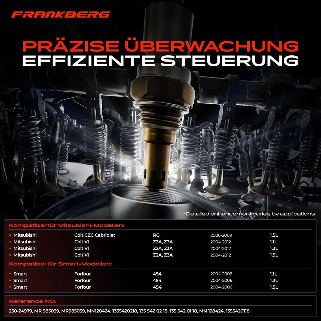 Lambdasonde Regelsonde oder Diagnosesonde für Colt CZC Colt VI VII Forfour 1.1L 1.3L 1.5L 2004-2016