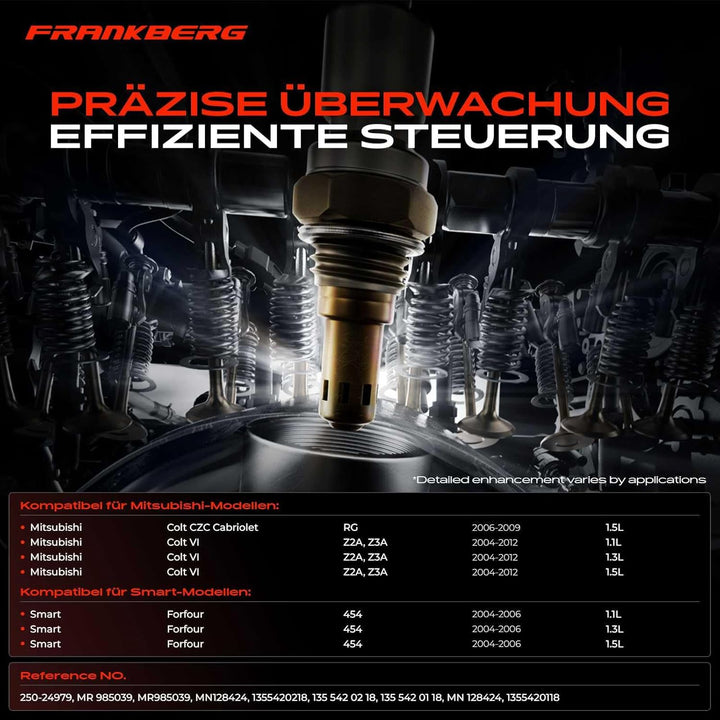 Lambdasonde Regelsonde oder Diagnosesonde für Colt CZC Colt VI VII Forfour 1.1L 1.3L 1.5L 2004-2016