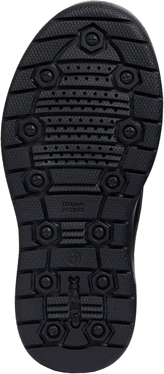 Geox Jungen J Riddock Boy I Schuluniform Schuhe 29 EU Schwarz, 29 EU Schwarz