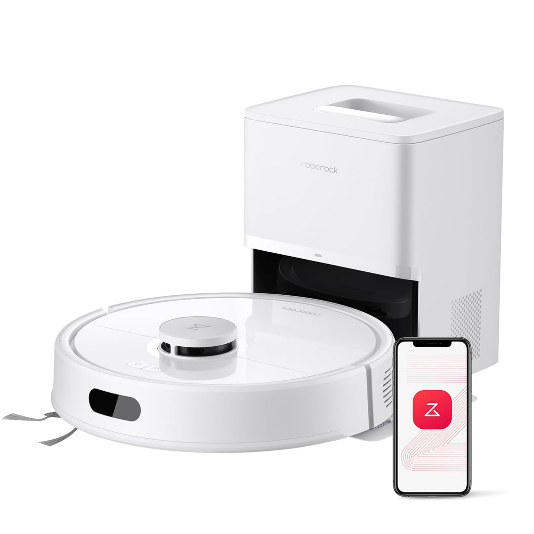 roborock Q7 L5+ Saugroboter mit Wischfunktion, Automatischer Staubentleerung, Dual Anti-Tangle Syste
