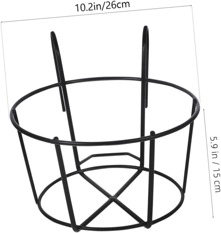 Cabilock 2stücke Bonsai Hängender Blumentopfhalter Mittel Schwarz Stabiler Pflanzentopfständer Mit H
