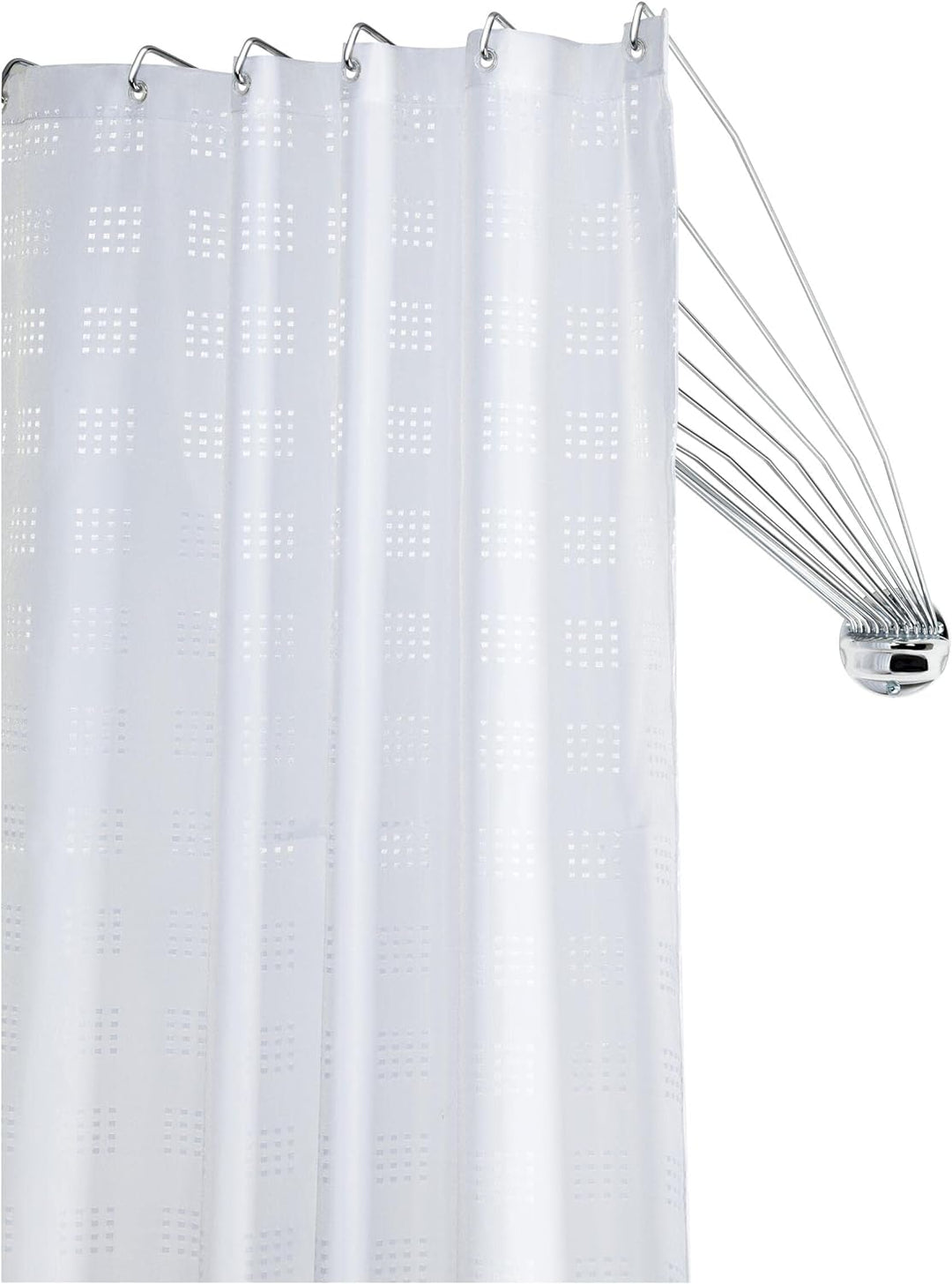 Sealskin Umbrella Duschvorhangstangen-Set Chrom, Duschvorhangstange