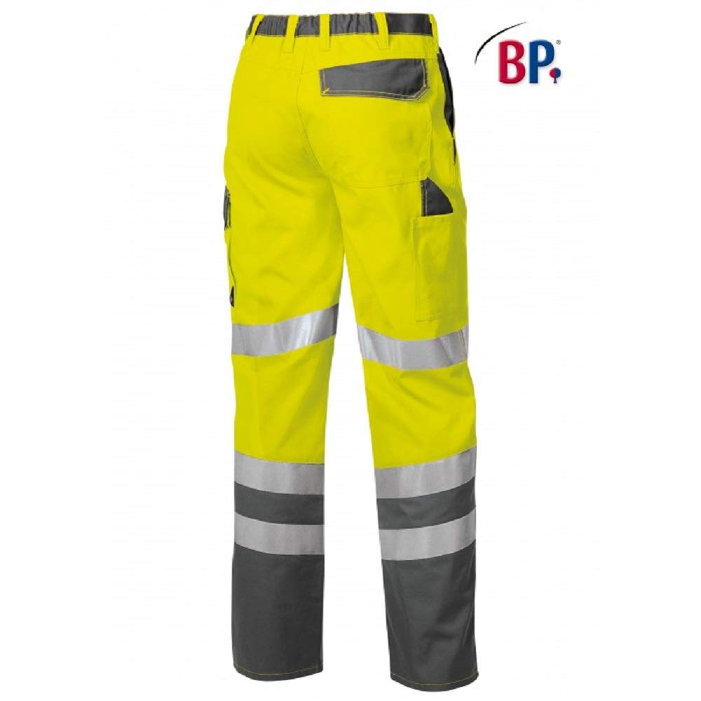BP 2110-845-8653-58s Arbeitshosen, mit elastischem Rückenteil, 270,00 g/m² Stoffmischung, Warngelb/d