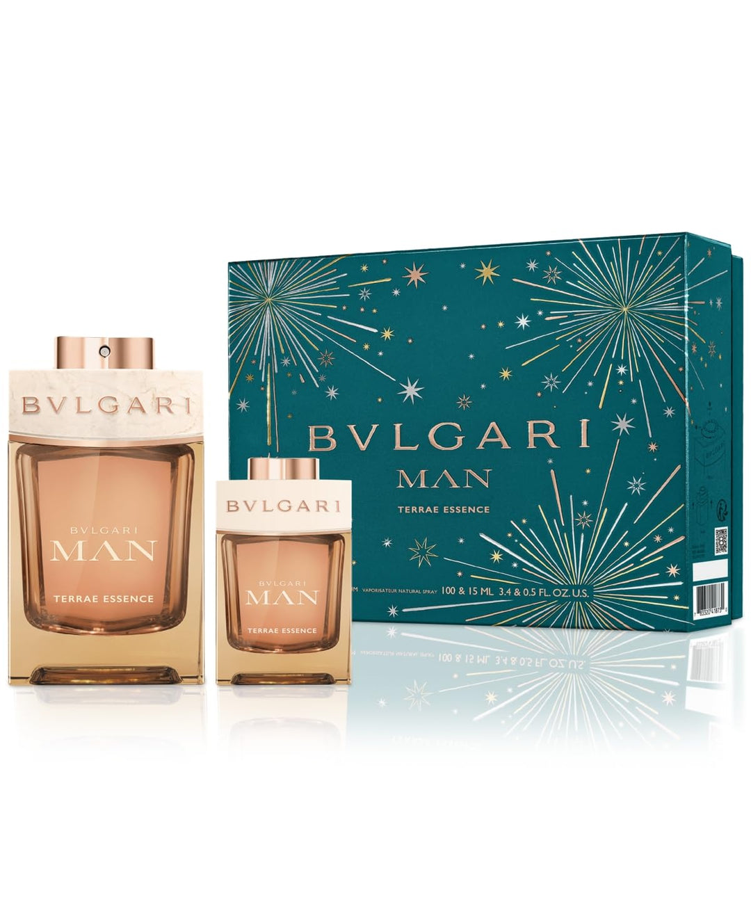 BVLGARI Man Terrae Essence Gift Set (EDP 100ml + EDP 15ml)