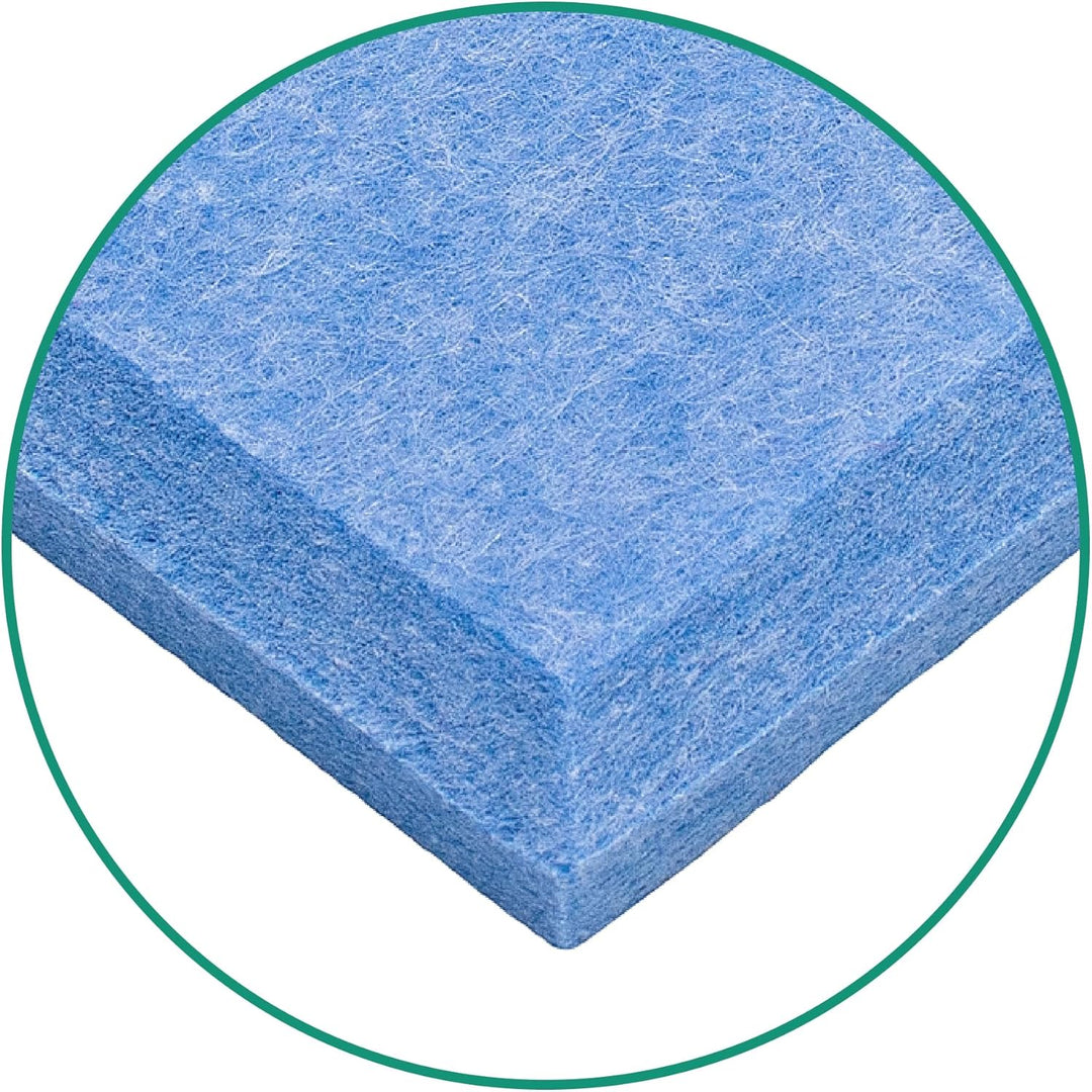 vilz 12 Stück Schallabsorber Panel Akustik aus recyceltem Filz - Akustikplatten Schalldämmung 250x25