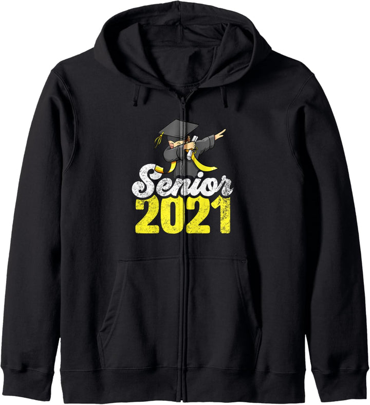 Senior Class Of 2021 Gift Graduation Dabbing School College Kapuzenjacke