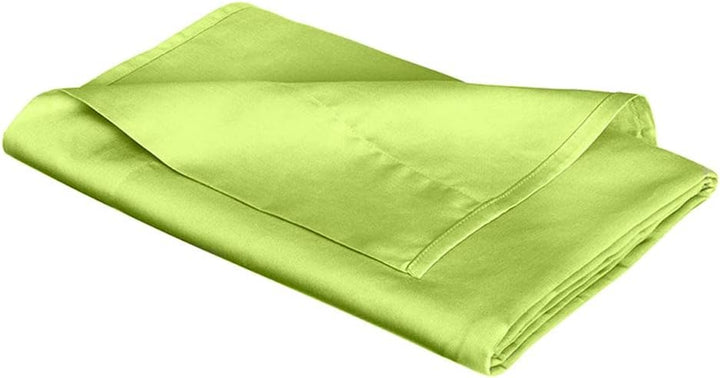 fleuresse L Uni-Colours-Bettlaken, Mako-Satin, Apfelgrün, 270 x 260