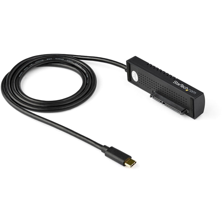 StarTech.com USB-C auf SATA Adapter Kabel - für 2,5 / 3,5" SATA SSD / HDD Laufwerke - 10 Gbit/s - US