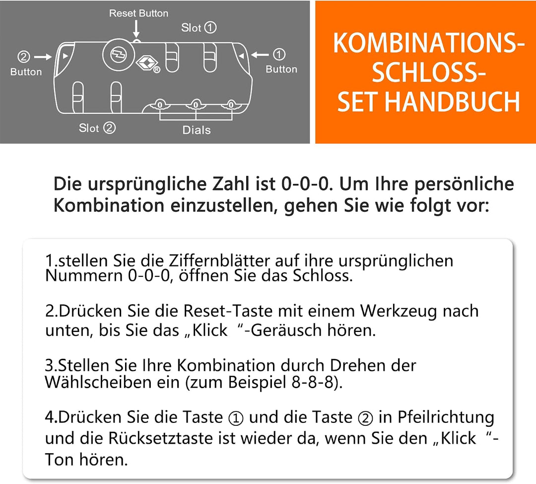 Noiposi 6400℉ Feuerfeste Dokumententasche mit Schloss, 12-lagige Wärmedämmung | Doppeltem Reissversc