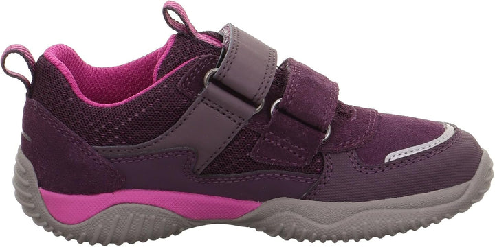 Superfit Mädchen Storm Sneaker 25 EU Schmal Lila Pink 8500, 25 EU Schmal Lila Pink 8500