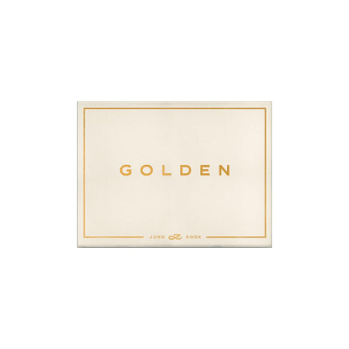 JUNGKOOK BTS - GOLDEN Album (SOLID ver.), Solid Ver.