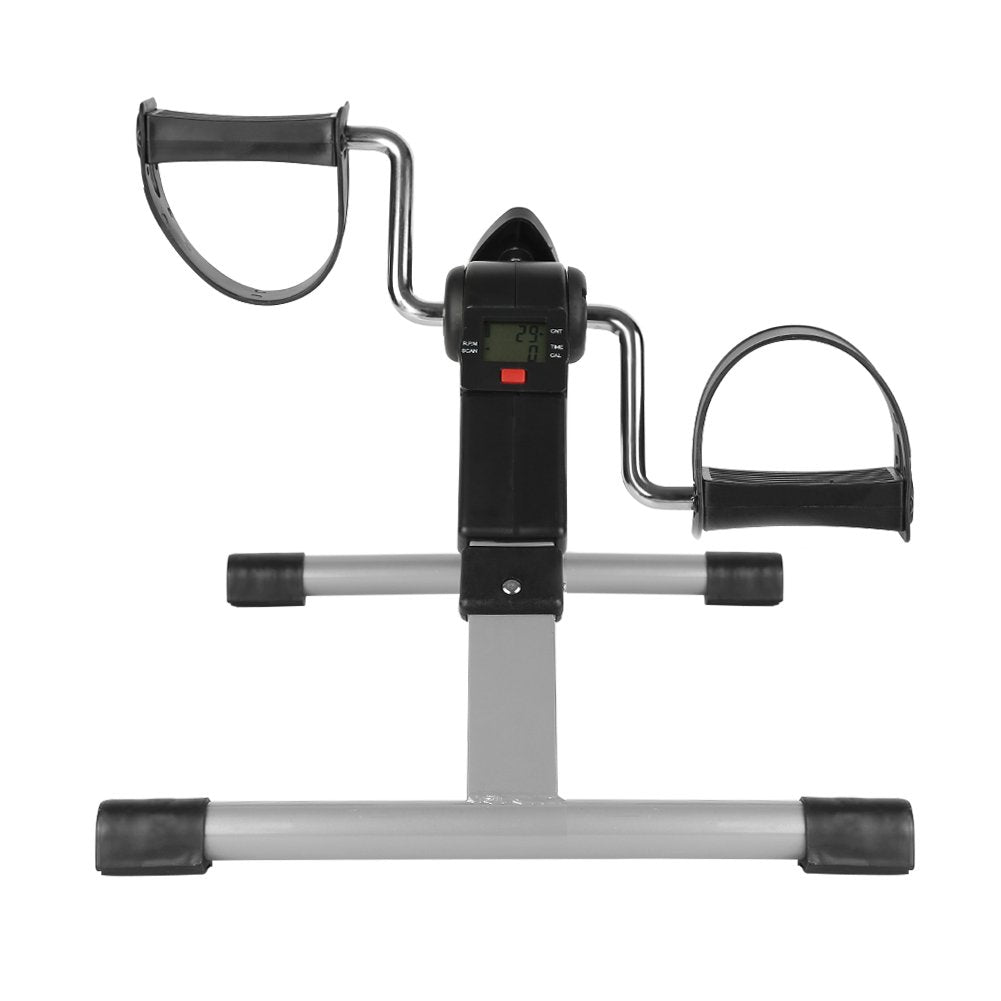 Supfine Mini Heimtrainer, Faltbarer Arm- und Beintrainer mit LCD-Display, Verstellbarer Widerstand,