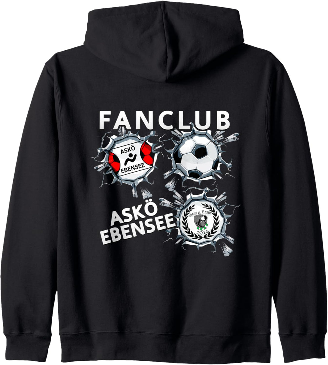ASKÖ Ebensee FanClub Kapuzenjacke