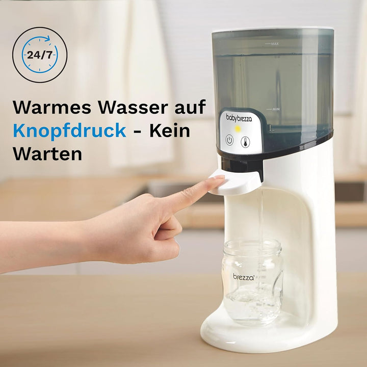 Baby Brezza Wasserwärmer für Babynahrung – Sofort heisses Wasser in Sekunden – Ideal für nachts – 3