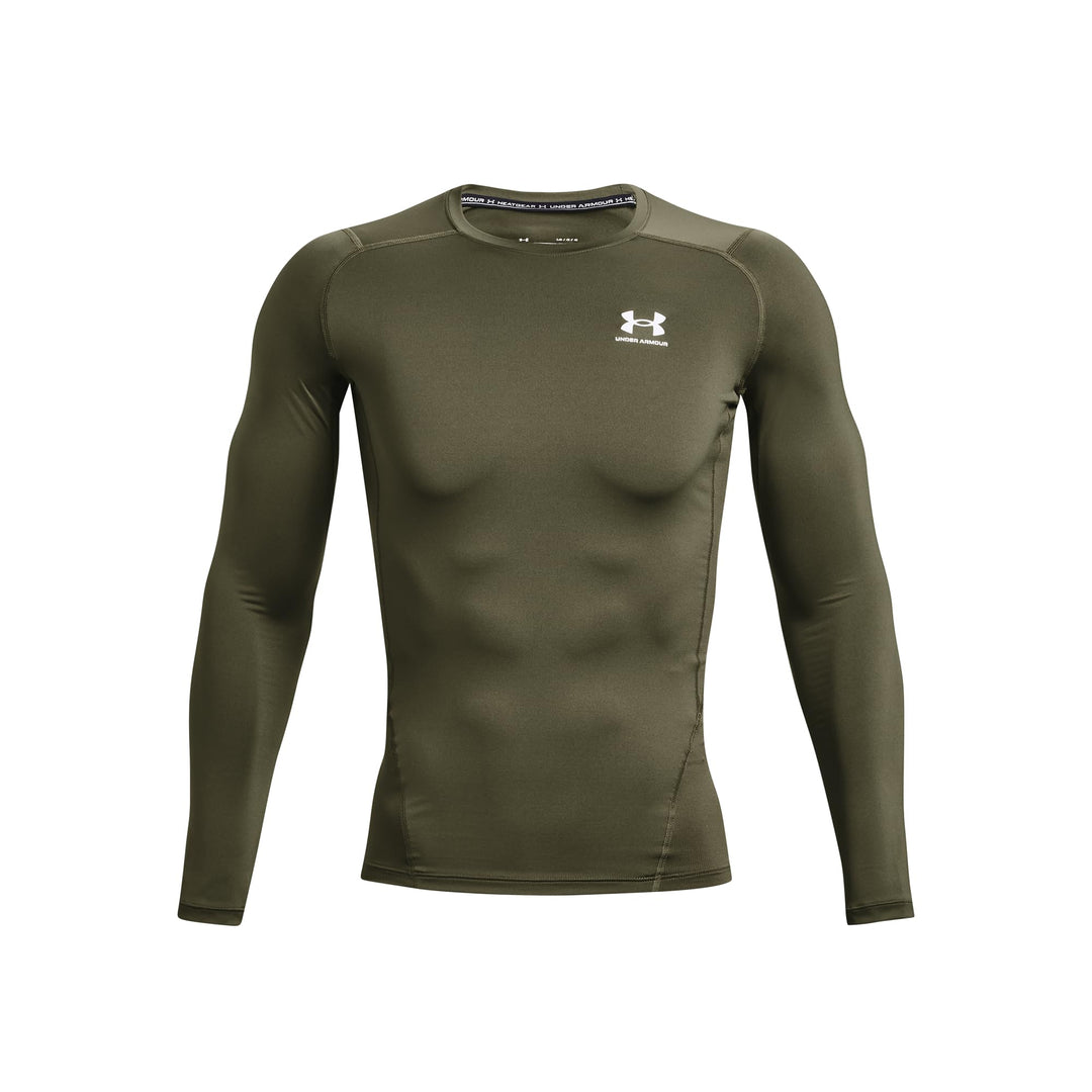 Under Armour Herren Ua Hg Armour Comp Ls Sweatshirt XS Marine Od Green, XS Marine Od Green