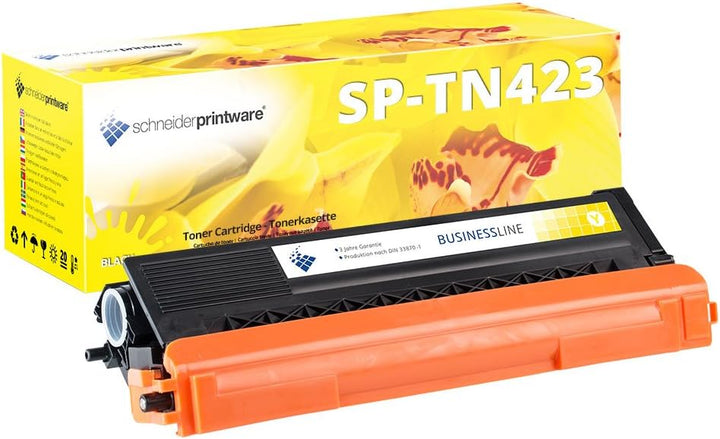 4 Schneider Printware Toner | 40% höhere Druckleistung | kompatibel zu Brother TN-423 TN-421 für Bro