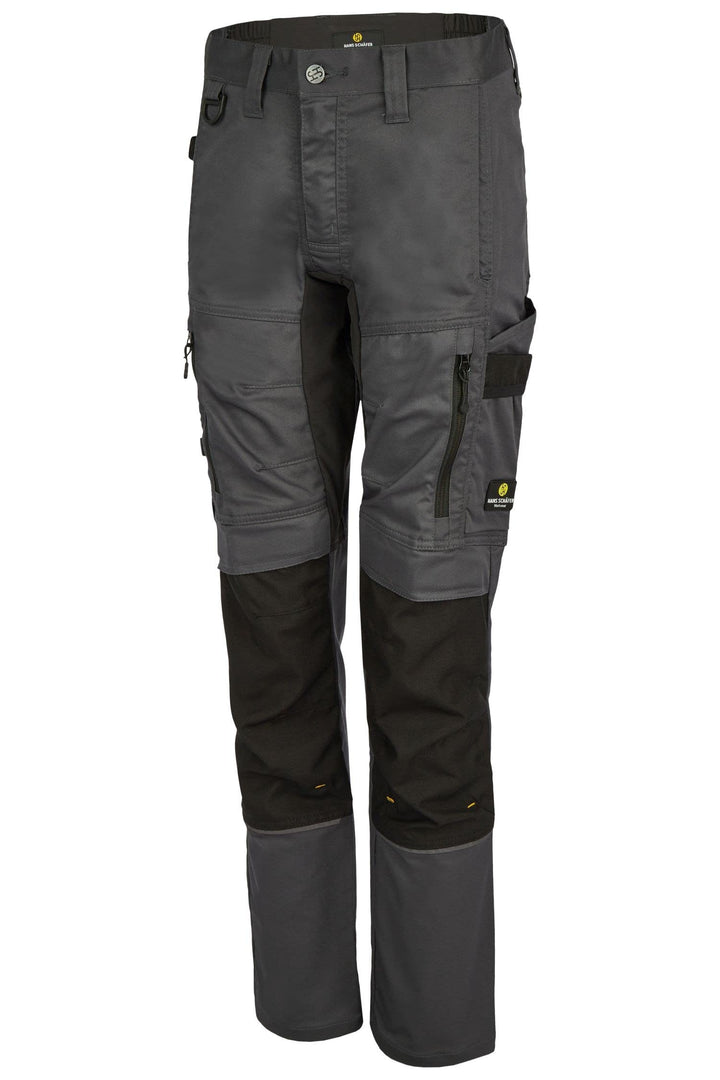 Hans Schäfer Workwear HSW Smart – Lange Arbeitshose für Damen – Modische Cargo-Bundhose mit Knietasc
