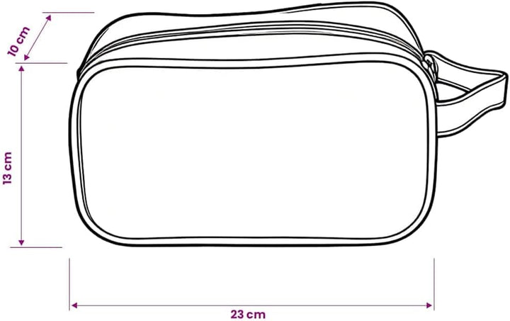 Reiseset Kofferset 5-teilig Schwarz aus Polyester mit PVC Beschichtung, Teleskopgriff, 2 Rollen, Rei