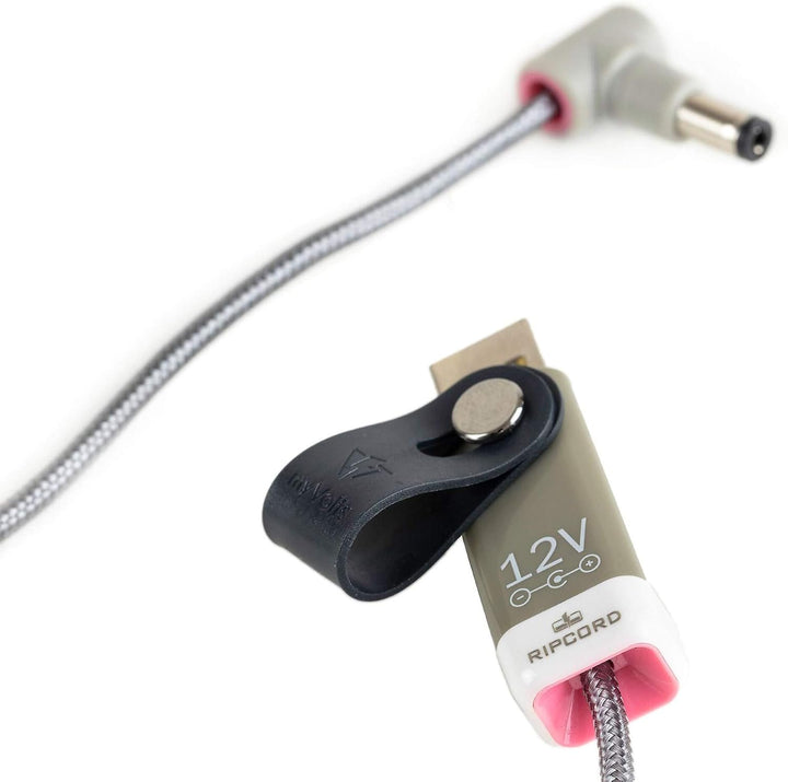 myVolts Ripcord-USB-Ladekabel mit 12V DC Ausgangsstecker kompatibel mit Sonicware SmplTrek Sampler